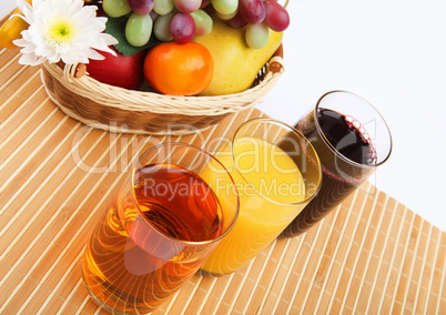 Breakfast of fresh fruit