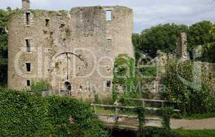 France, the castle of Ranrouet in Herbignac