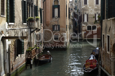 Italy, old palace near Grand Canal