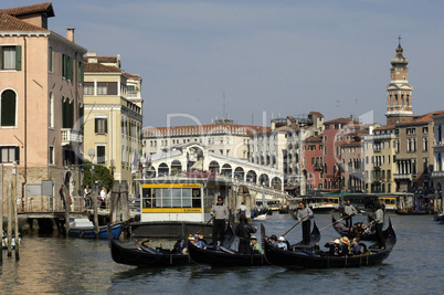 Italy, old palace near Grand Canal