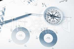 Graphs and charts.