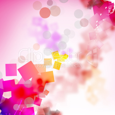 Colourful abstract illustration background