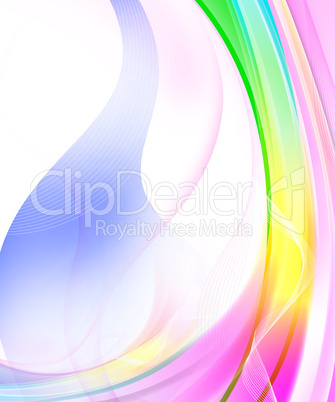 Colourful abstract illustration background