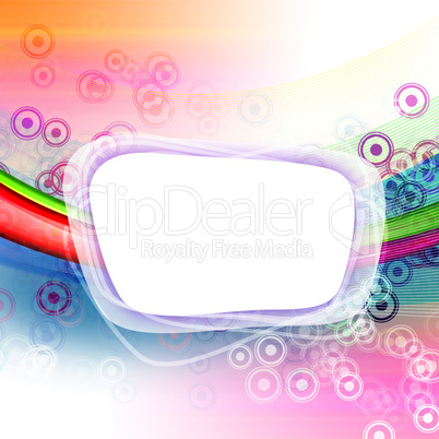 Colourful abstract illustration background