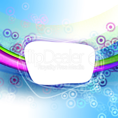 Colourful abstract illustration background