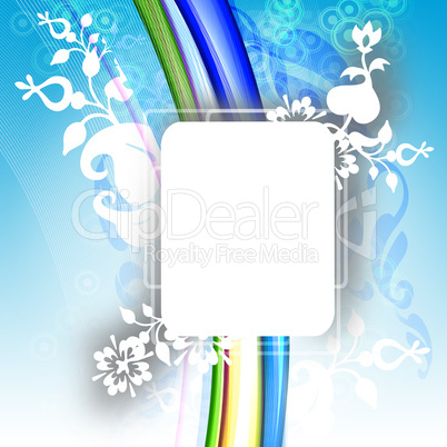 Colourful abstract illustration background