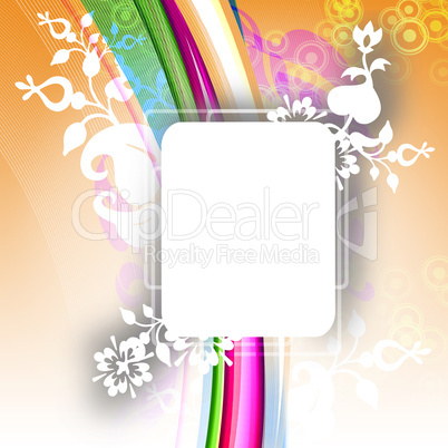 Colourful abstract illustration background