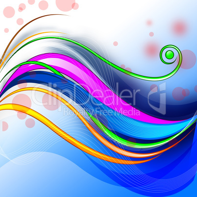 Colourful abstract illustration background Colourful abstract illustration background