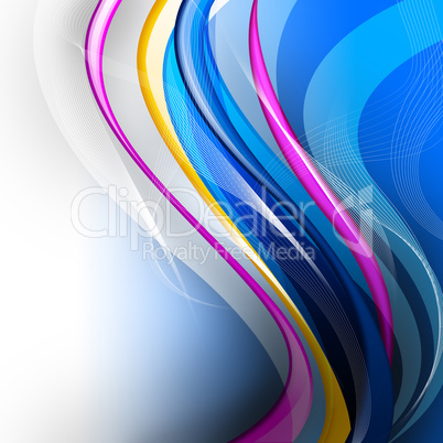 Colourful abstract illustration background