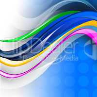 Colourful abstract illustration background