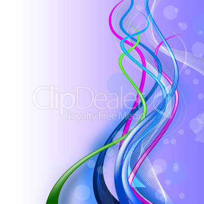 Colourful abstract illustration background