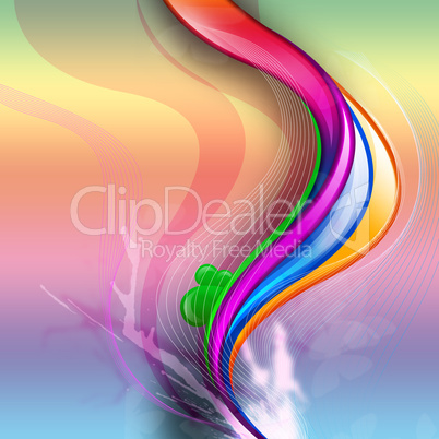 Colourful abstract illustration background Colourful abstract illustration background