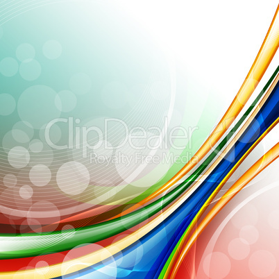 Colourful abstract illustration background