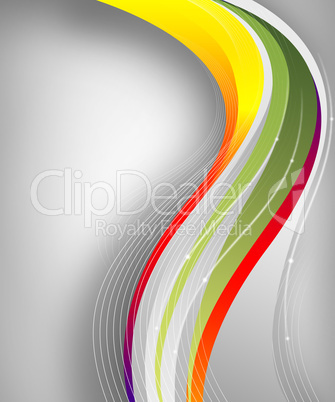 Colourful abstract illustration background