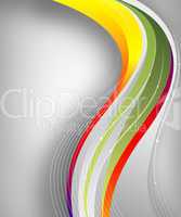 Colourful abstract illustration background