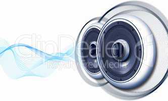 image of speakerphones and sound