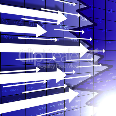 business chart and graphs