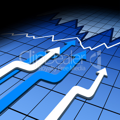 business chart and graphs