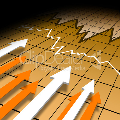 business chart and graphs