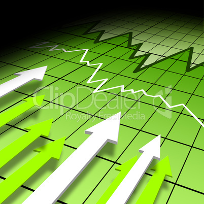 business chart and graphs