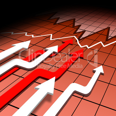 business chart and graphs