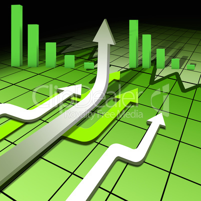 business chart and graphs