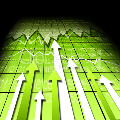 business chart and graphs