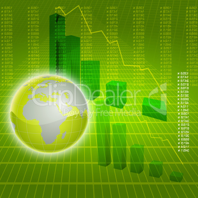 business chart and graphs