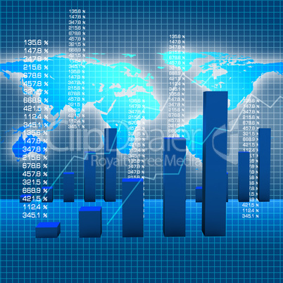 business chart and graphs