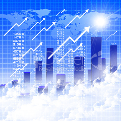 business chart and graphs