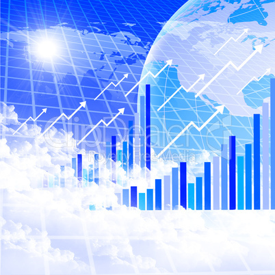 business chart and graphs