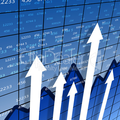 business chart and graphs