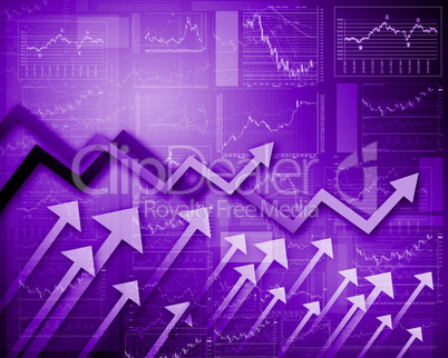 FInancial diagrams, charts and graphs