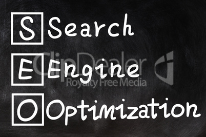 Search engine optimization - SEO concept