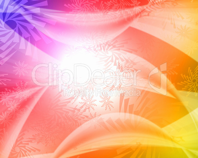 Abstract bright colourful background