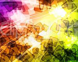 Abstract bright colourful background