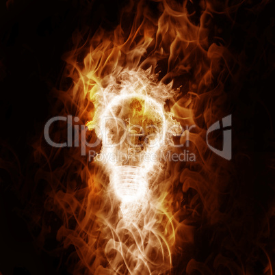 bulb open arms fire