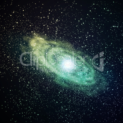 Space galaxy image