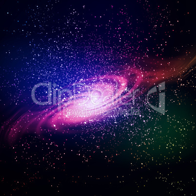 Space galaxy image