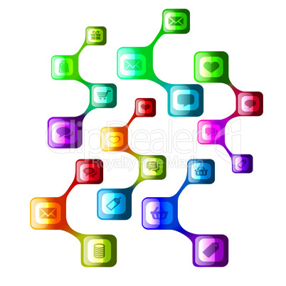 Symbol of social network