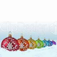 Colorful background christmas and new year theme