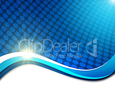 Abstract blue background