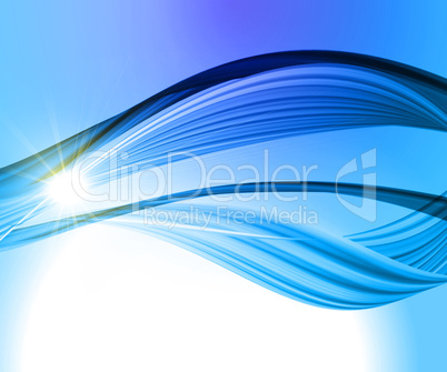 Abstract blue background