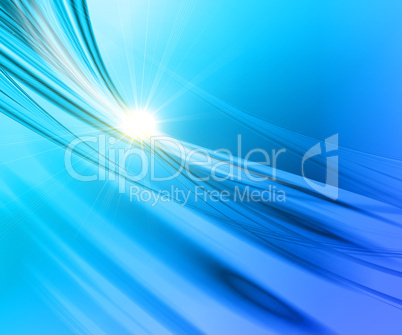 Abstract blue background