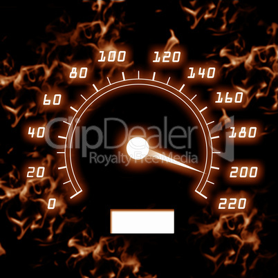 picture of speedometer