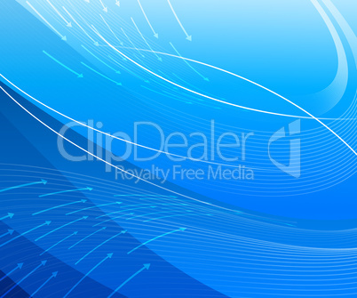 Abstract blue background