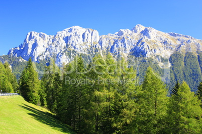Landschaft in den Dolomiten, Süd-Tirol, Italien
