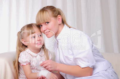 Young woman doctor