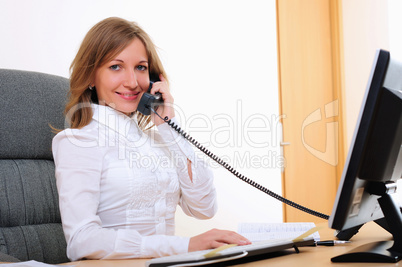 Portrait of young business woman