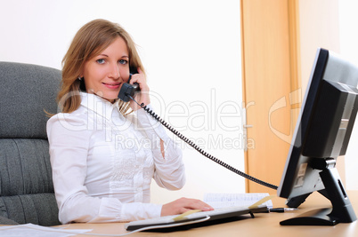 Portrait of young business woman